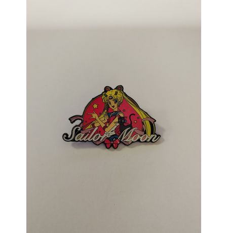 Значок Sailor Moon - Усаги и Луна, (пин, металл) 5,5х3,5 см