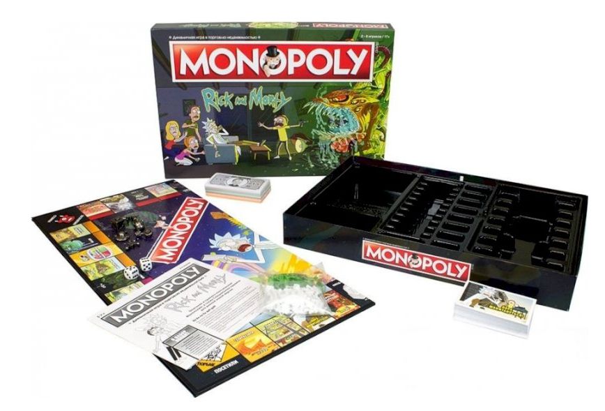 Настольная игра Монополия Рик и Морти (Rick and Morty) изображение 3