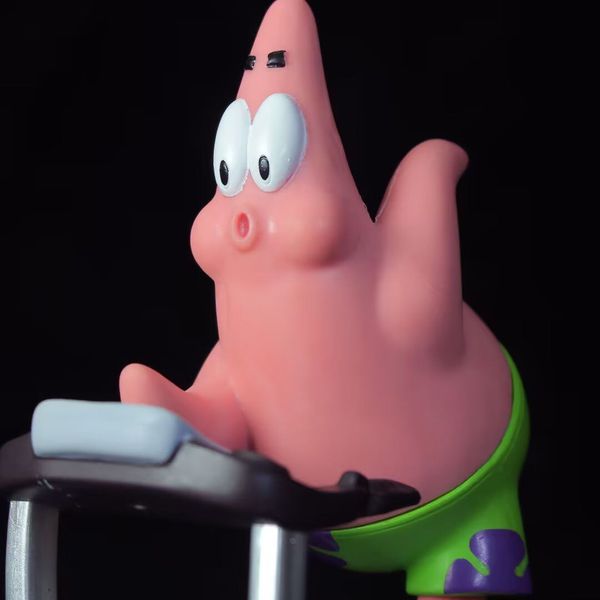 Фигурка Губка Боб Квадратные Штаны - Патрик спортсмен (Spongebob Squarepants - Patrick Star) изображение 4