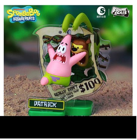 Случайная фигурка SpongeBob SquarePants Journey Moments Series (FrameDolls) Лицензия изображение 7