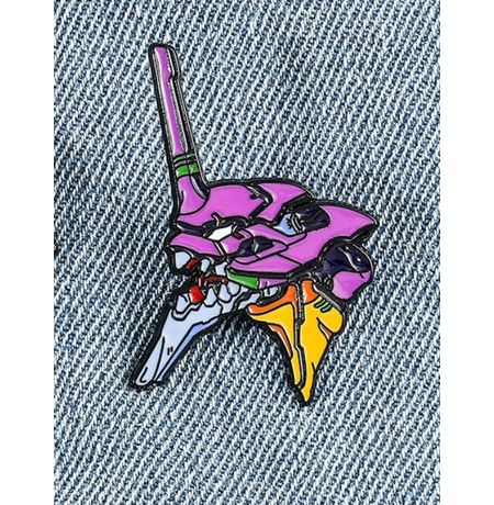 Значок Евангелион - Eva-01 Берсерк (Evangelion) (пин, металл)