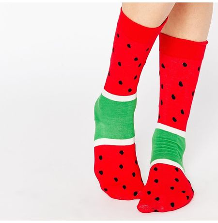 Носки Мороженое Арбуз изображение 2