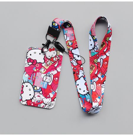 Картхолдер Hello Kitty, пластик 11х6,8 см, 48 см