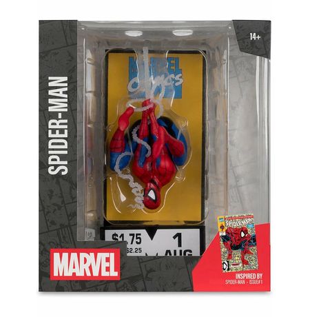 Фигурка Человек-Паук - Spider-Man #1 Corner Box McFarlane 19 см Лицензия изображение 2