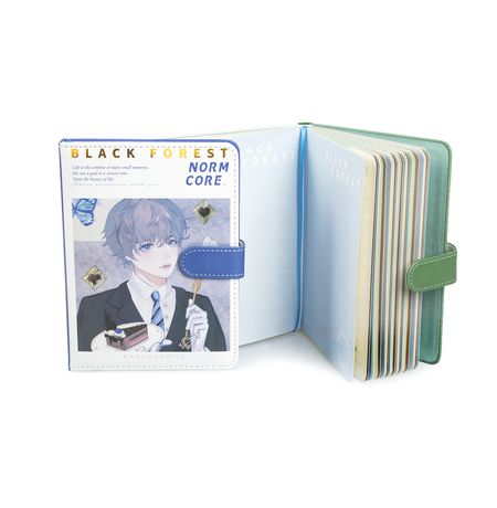 Блокнот Аниме Парень, синий