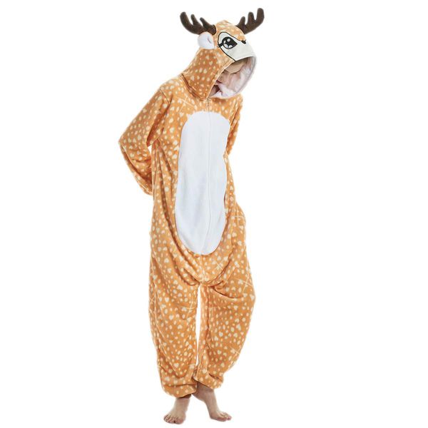 Пижама кигуруми Олень, плюшевая изображение 2