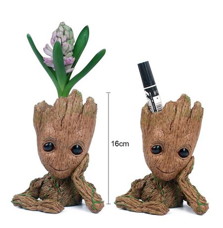 Цветочный горшок Грут Стражи Галактики (Groot - Guardians Of The Galaxy) (УЦЕНКА) изображение 3