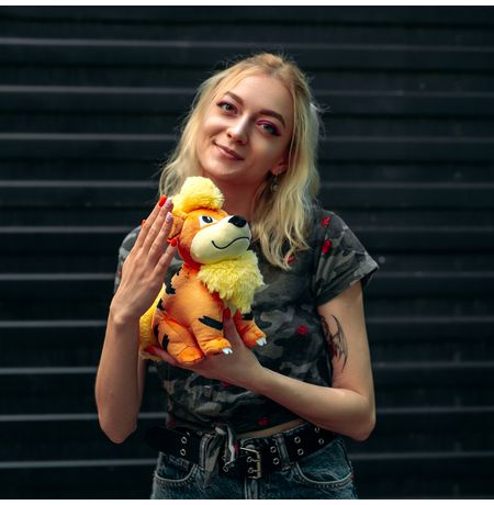 Мягкая игрушка Покемон Гроулит (Pokemon Growlithe) изображение 2