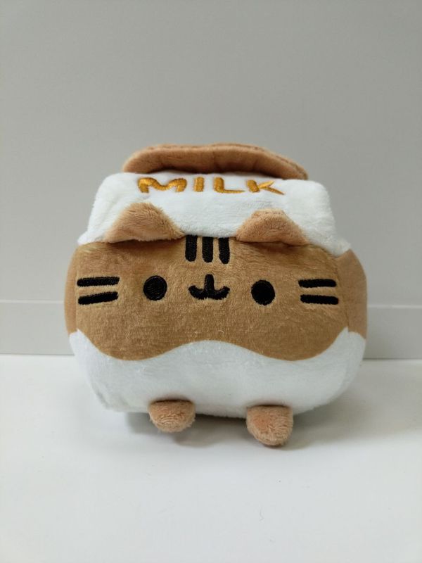 Мягкая игрушка Кот Пушин Молочко (Pusheen Cat Milk) изображение 2