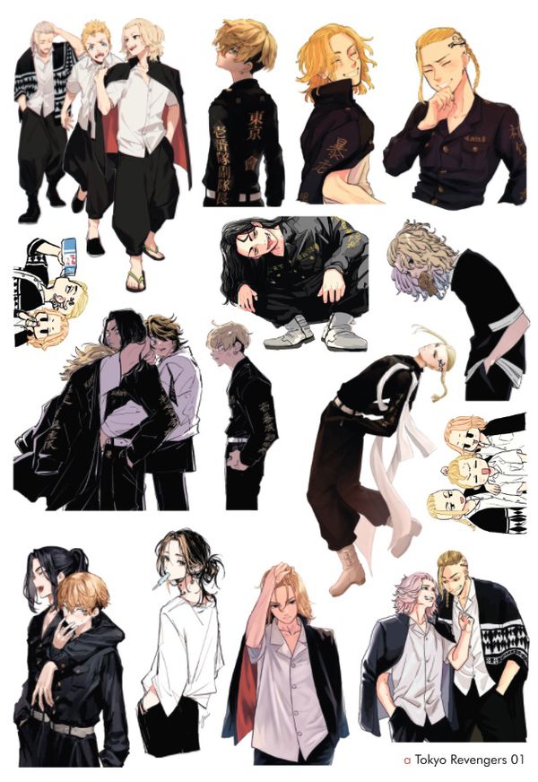 Стикеры Токийские мстители (Tokyo Revengers)