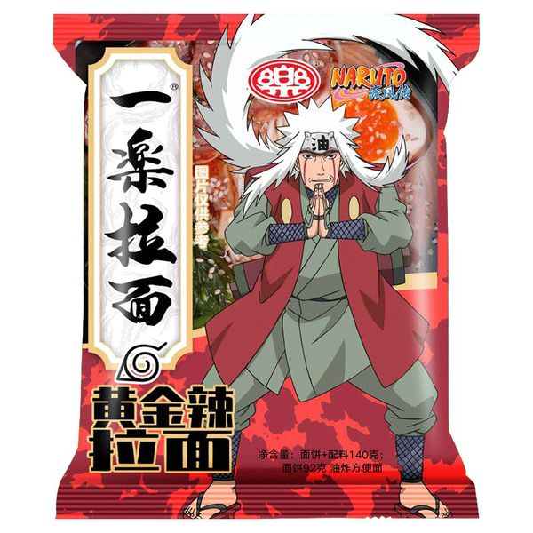 Лапша Naruto Yile Ramen Golden Spicy, острая