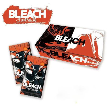 Коллекционные карточки Bleach Premium TYBW 4 штуки в бустере (Блич)