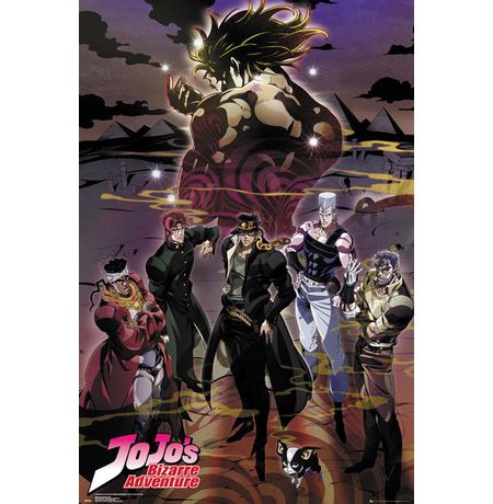 Постер ДжоДжо (JoJo's Bizarre Adventure)