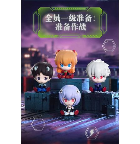 Случайная фигурка TOPTOY Neon Genesis Evangelion Mini Sit Series (Евангелион) Лицензия 4-5 см изображение 3