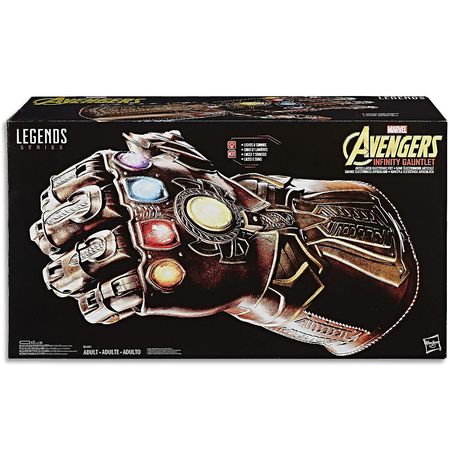 Перчатка Бесконечности (Танос) подвижная с подстветкой Hasbro УЦЕНКА изображение 5