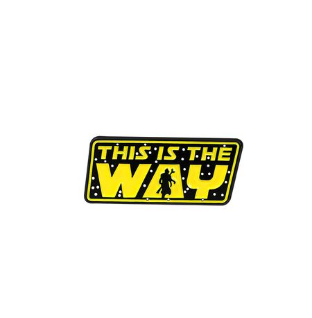 Значок Звездные войны: Мандалорец This is the way