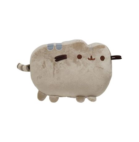 Мягкая игрушка Кот Пушин Классический (Pusheen Cat) смотрит вправо 30х20 см