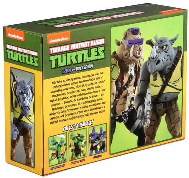Фигурки Черепашки-ниндзя - Бибоп и Рокстеди (TMNT - Bebop and Rocksteady) 18 см изображение 3