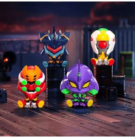 Случайная фигурка TOPTOY Neon Genesis Evangelion Mini Sit Series (Евангелион) Лицензия 4-5 см изображение 4