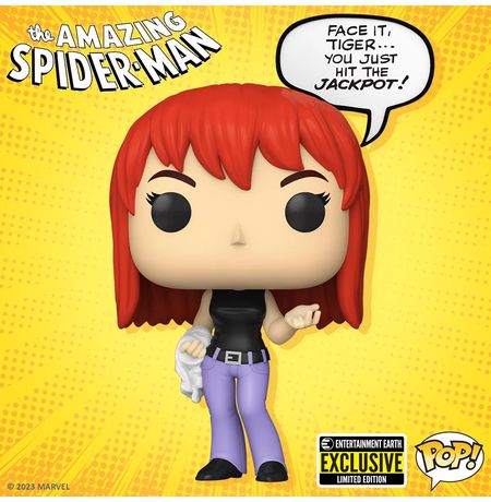 Фигурка Funko POP! Человек-Паук - Мэри Джейн Уотсон (Spider-Man - Mary Jane Watson) EE Exclusive изображение 3