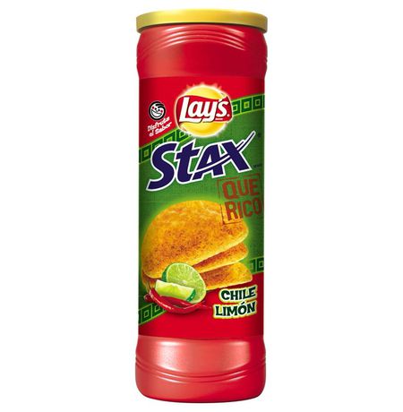 Чипсы Lay's Stax Чили и Лайм