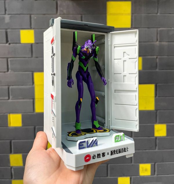 Фигурка Евангелион - Ева-01 (Pizza Hut x EVANGELION) 17 см лицензия