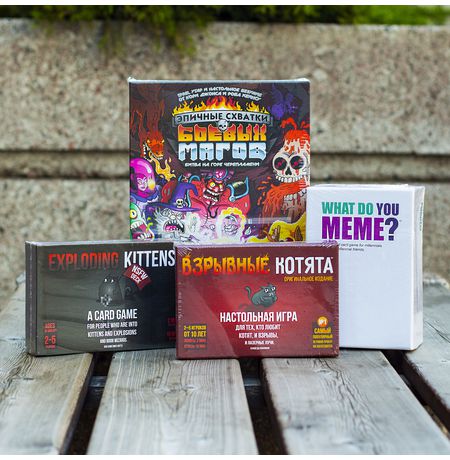 Настольная игра Взрывные Котята на английском (Exploding Kittens NSFW Deck) изображение 4