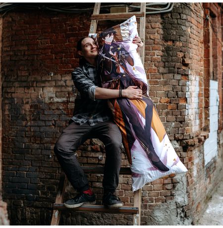 Дакимакура Геншин Импакт - Чжун Ли (Genshin Impact - Zhongli) изображение 2