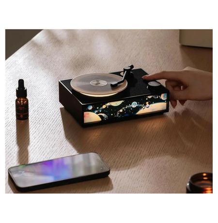 Колонка-ночник Винил беспроводная с аромадиффузором изображение 3