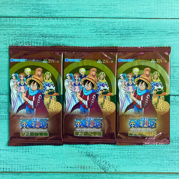 Коллекционные карточки One Piece Категория А+ Набор из 3 бустеров (Большой Куш) изображение 2