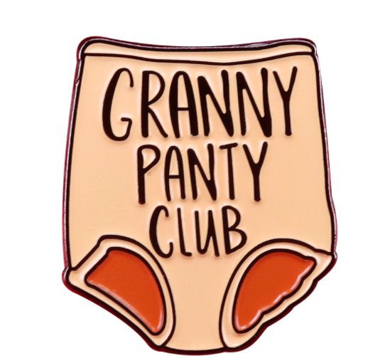 Значок Granny panty club