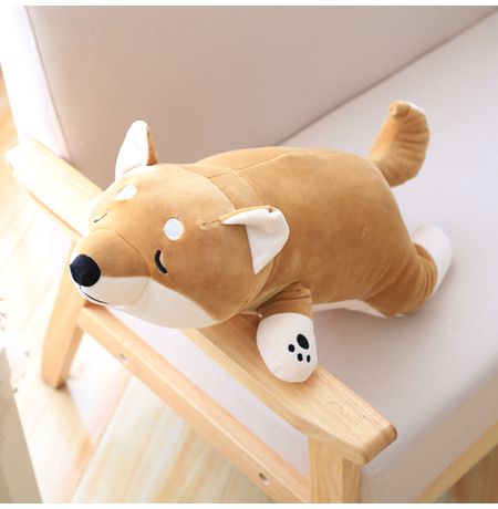 Мягкая игрушка Акита-ину пёс трогательный изображение 7