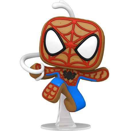 Фигурка Funko POP! Пряничный Человек-Паук (Gingerbread Spider-Man) №939 изображение 2