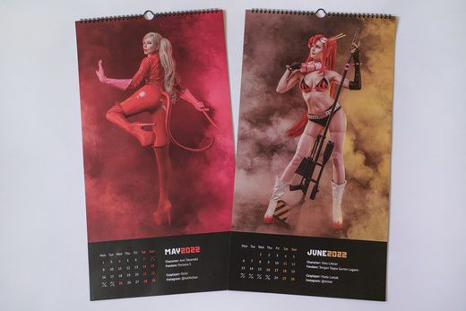 Календарь Sexy Geek Girls Photos 2022, 12 фото изображение 4