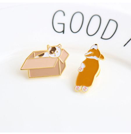 Значок Кот в коробке изображение 2