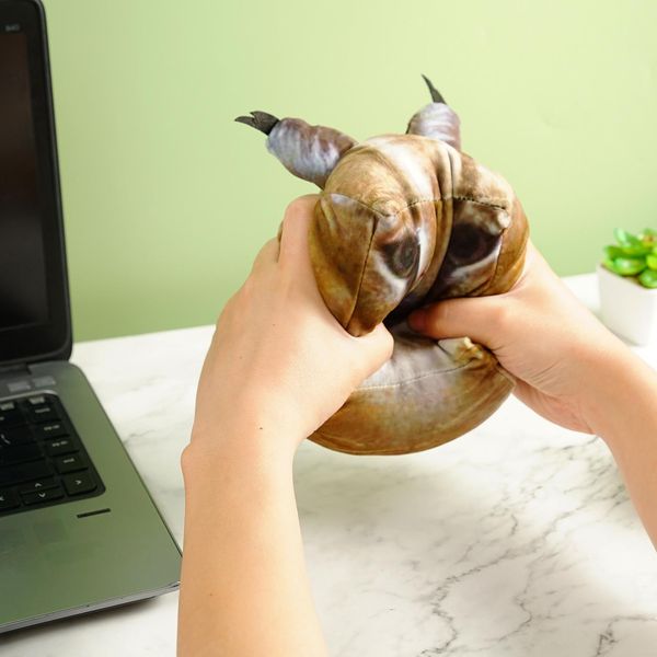 Мягкая игрушка Шлепа мем (Флопа) 17х15 см изображение 2