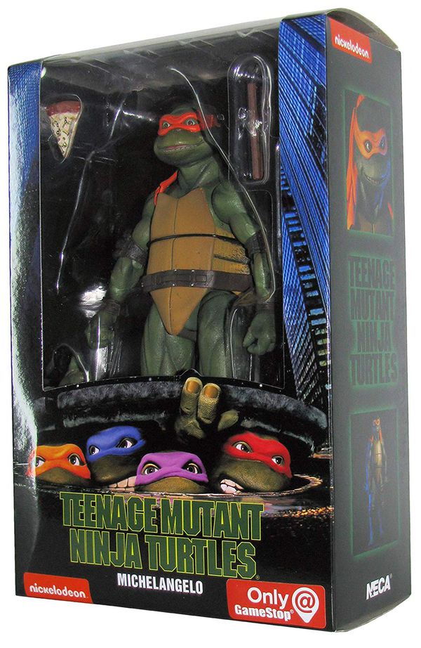 Фигурка Черепашки-Ниндзя - Микеланджело (Michelangelo - TMNT 18 см) изображение 2