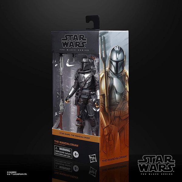 Фигурка Звездные войны - Мандалорец (Star Wars The Mandalorian Beskar Black Series) 16 см лицензия изображение 6
