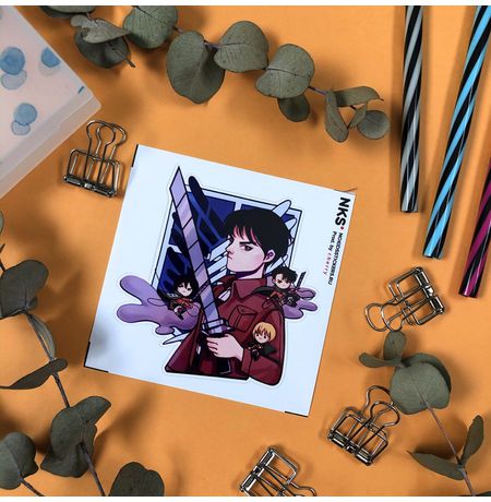 Стикер Атака на титанов (Attack on Titan)