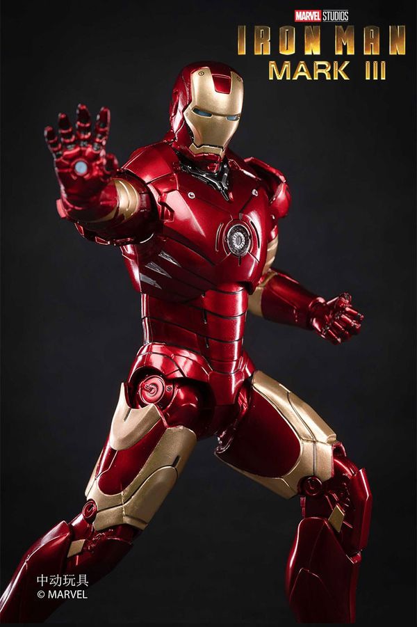 Фигурка Железный Человек - Mark III (Iron Man ZD Toys) лицензия изображение 4