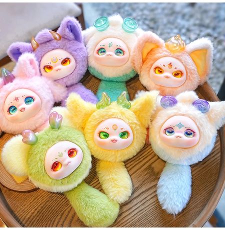 Случайная мягкая игрушка-брелок Maytree's Dumia Lucky Sprites Fluffy Pendant Series 11 см (Лицензия)