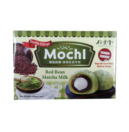 Моти Bamboo Адзуки и Матча и молочный пудинг, 180 гр