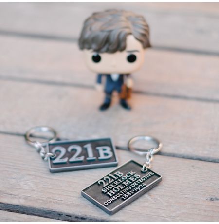 Брелок Шерлок Холмс - 221В (Sherlock) изображение 2