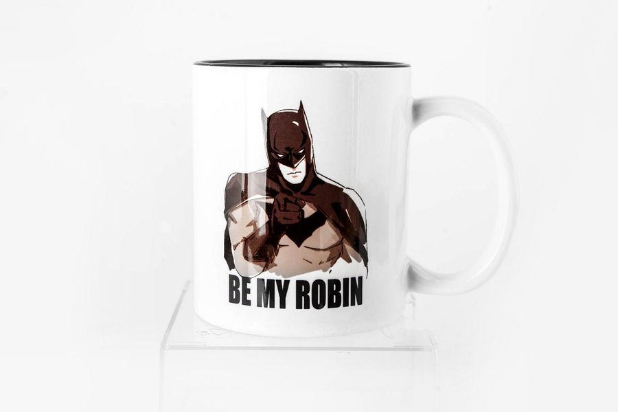 Кружка Be my Robin Batman УЦЕНКА