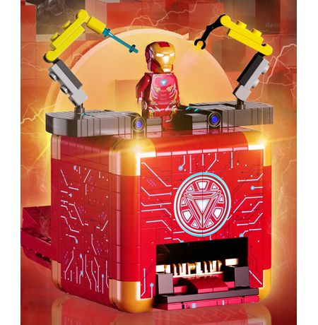 Сборный конструктор LW Building Blocks - Железный Человек (Iron Box - Iron Man)