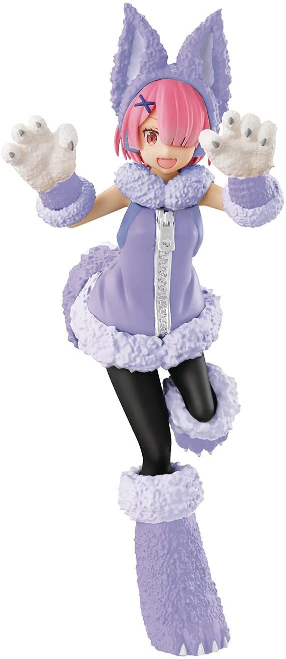 Фигурка Рам Волк - Жизнь с нуля (Re:Zero - SSS Wolf & Seven Kids Ram) 20 см лицензия изображение 2