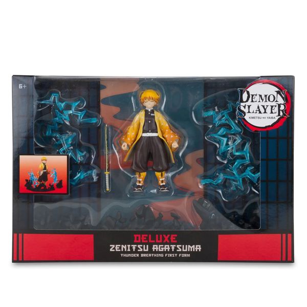 Фигурка Клинок рассекающий демонов - Зеницу (Demon Slayer) Thunder Breathing Deluxe McFarlane изображение 6