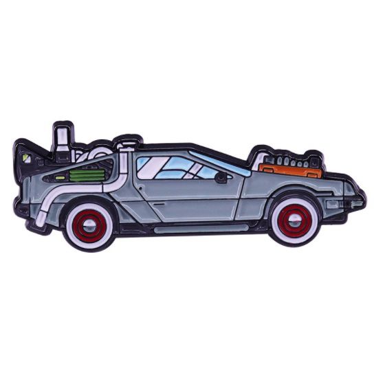 Значок Назад в будущее - ДеЛориан (Back to the Future - DeLorean)