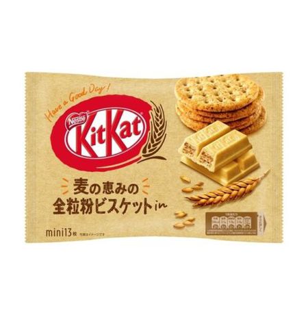 Японский KitKat со злаками, ограниченная серия 130 гр