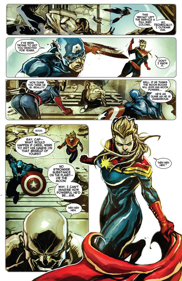 Captain Marvel TPB #1 (In Pursuit of Flight) изображение 3